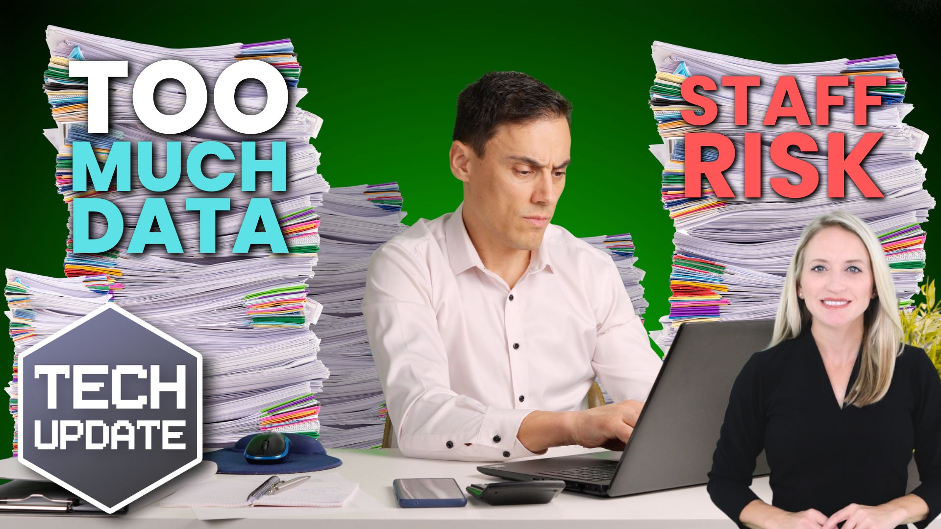 Half of staff have too much access to data